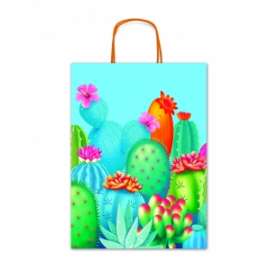 Shopper Carta 16x21x8 KAKTUS conf.12pz 