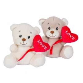 San Valentino ORSETTO 15cm C/CUORE 