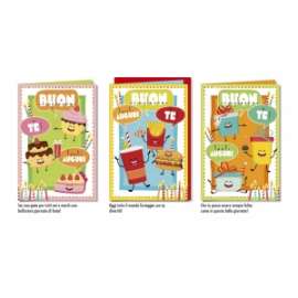 Biglietti Compleanno FANTASIE BAMBINI conf.12pz