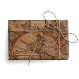 Carta Regalo KRAFT 70x100 MONDI ANTICHI conf.10fg 