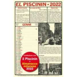 CALENDARIO EL PISCININ 2022 conf 2pz  + /volume omaggio