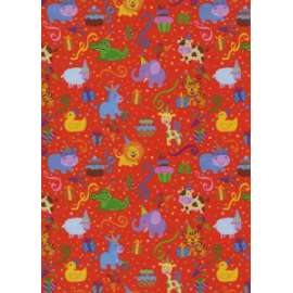 Carta Regalo 70x100 FANTASIA ANIMALI conf.10fg