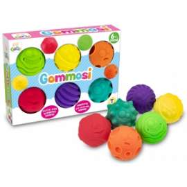 Giochi PALLINE ARCOBALENO 6pz