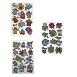 Stickers Natale SOGGETTI NATALIZI IRIDE 12pz