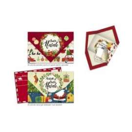 Portasoldi Natale FANTASIE ASSORTITE conf.12pz