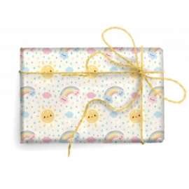 Carta Regalo FANTASIA SOLE ARCOBALENO conf.10fg 