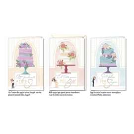 Biglietti Matrimonio Assortiti conf.12pz
