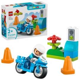 Giochi LEGO Duplo - 10471 - MOTOCICLETTA BLU DELLA POLIZIA