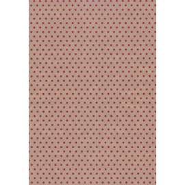 Carta Regalo 70x100 STAMPA CRAFT POIS ROSSI conf.10fg
