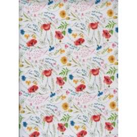 Carta Regalo 70x100 FANTASIA FIORI DI CAMPO  conf.10fg