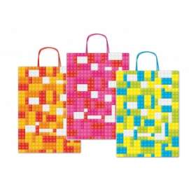 Shopper Carta 16x21x8 FANTASIA MATTONCINI 274/5/6 J conf.12pz 