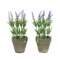 *FIORI VASO LAVANDA 27cm