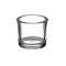 CILINDRO IN VETRO h12x12cm 