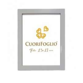 CORNICE LEGNO BIANCA 13x18cm 612354