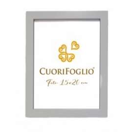 CORNICE LEGNO BIANCA 15x20cm 612361