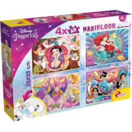 Giochi PUZZLE - MAXI FLOOR - 4X48 PRINCESS