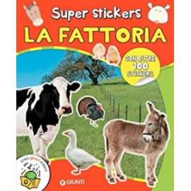 Libri GIUNTI - LA FATTORIA super stickers 