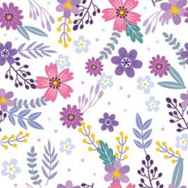 Carta Regalo 70x100cm FIORI 11 conf.10fg  