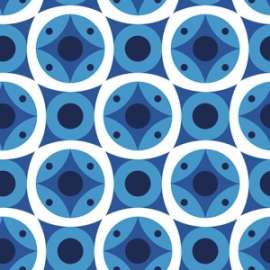 Carta Regalo 70x100cm FANTASIA  BLU 25 conf.10fg  