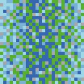 Carta Regalo 70x100cm QUADRETTI VERDE  33 conf.10fg  