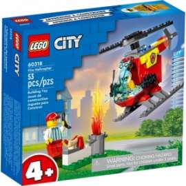 Giochi LEGO City - 60318 - ELICOTTERO ANTINCENDIO
