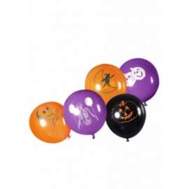 Halloween PALLONCINI IN BUSTA 30cm 8pz