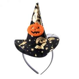 Halloween CAPPELLO STREGA IN RASO