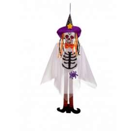 Halloween SCHELETRO BIANCO 90cm