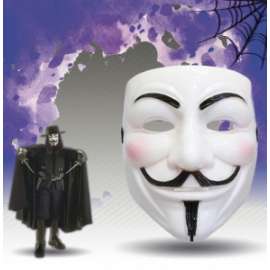 Halloween MASCHERA  ANONYMOUS