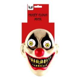 Halloween MASCHERA CRAZY CLOWN