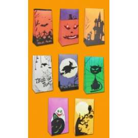 Halloween SACCHETTI DOLCETTO E SCHERZETTO 12pz