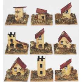 PRESEPE CASETTE 6x6x5 ASSORTITE conf.3pz