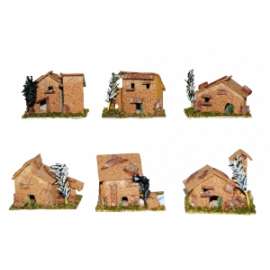 PRESEPE CASETTE 8x5x7 ASSORTITE conf.2pz