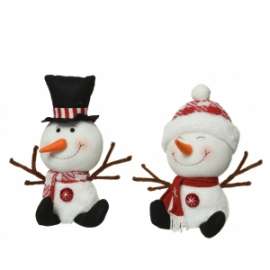 *RIBASSO PUPAZZI DI NEVE h.29cm