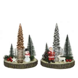 *RIBASSO DECORAZIONE C/PERSONAGGIO h.21,5cm