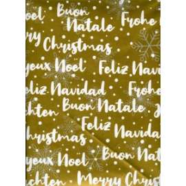 Carta Regalo Natale 70x100 FANTASIA conf.10fg