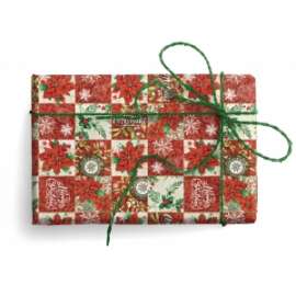 Carta Regalo Natale 70x100cm FANTASIA conf.10fg