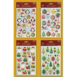 Stickers Natale SOGGETTI ASSORTITI