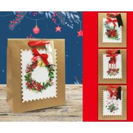 Shopper Natale POSTACARD MEDIUM