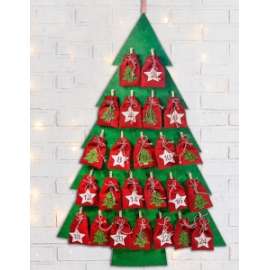 Calendario Avvento ALBERO C/TASCHE