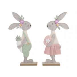 Pasqua CONIGLI C/BASE h.31cm