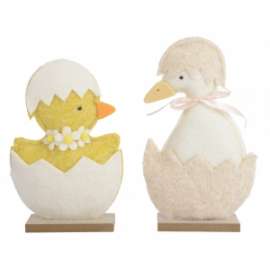 Pasqua PULCINI C/BASE h.23cm