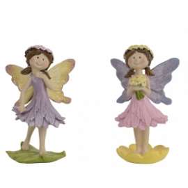 Pasqua FATINA IN POLRESINA h.12cm