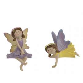 Pasqua FATINA IN POLRESINA h.10,5cm