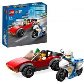 Giochi LEGO City - 60392- INSEGUIMENTO SULLA MOTO DELLA POLIZIA