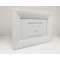 CORNICE LUX 10x15cm COL.BIANCO LAVORATO bordo 3cm