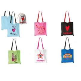 TU Love Terapy - SHOPPING BAG IN COTONE 