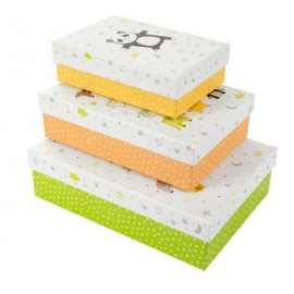 Scatole regalo FANTASIA IN RILIEVO set 3pz