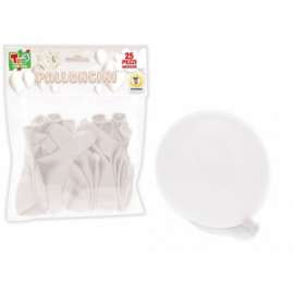 Party PALLONCINI BIANCHI 25cm conf.25pz