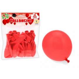 Party PALLONCINI ROSSI 25cm conf.25pz